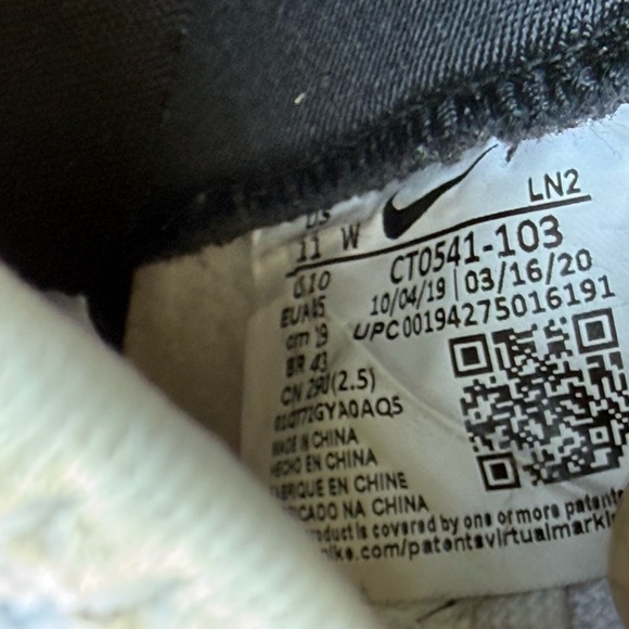 Nike Air Zoom Infinity Tour Golf Shoes, Men’s size 11 Wide - Picture 10 of 10